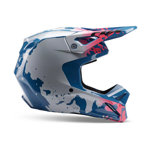 Fox Racing Youth V1 Morphic Helmet (Blueberry)